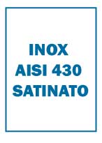 INOX AISI 430 SATINATO